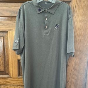 Scotty Cameron Gray Polo Shirt Classic Design Short Sleeves